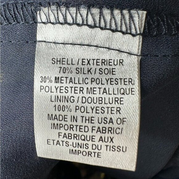 Milly of New York Printed Golden Polkadot Long Sleeve Blouse - Picture 9 of 10